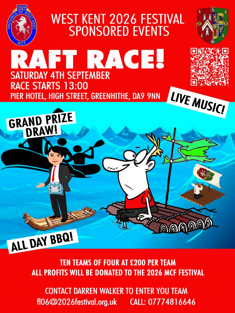 2021 Raft Race West Kent Masons