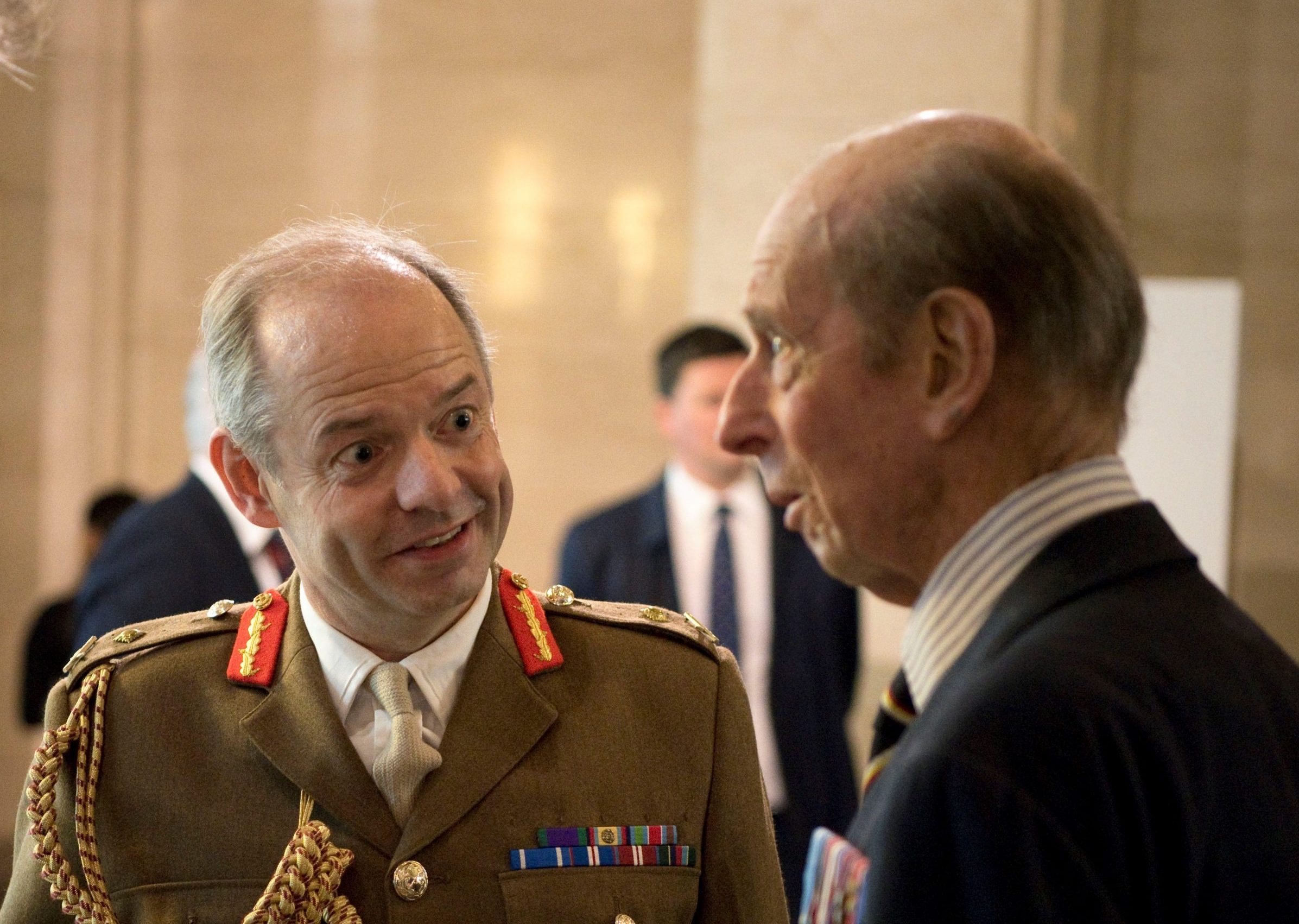 HRH The Duke of Kent and Major General Simon Graham