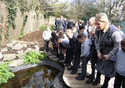 Opening of Lessness Heath School Garden